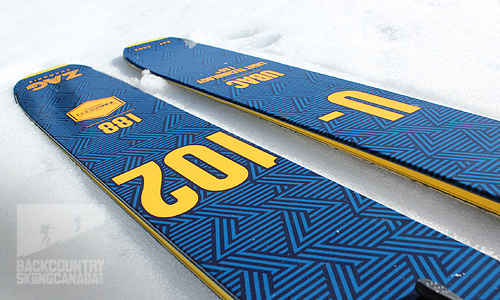 ZAG UBAC 102 Skis